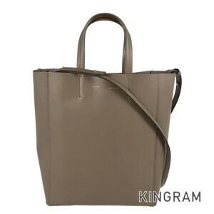 Celine Vertical Cabas Leather Shoulder Bag